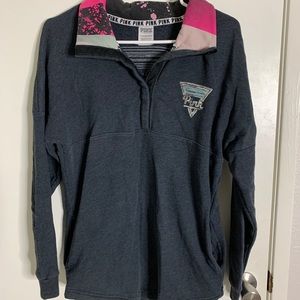 Love pink Victoria’s Secret pull over sweater